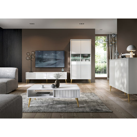 BUFFET BAS BARCELONE 2 PORTES - 3 TIROIRS