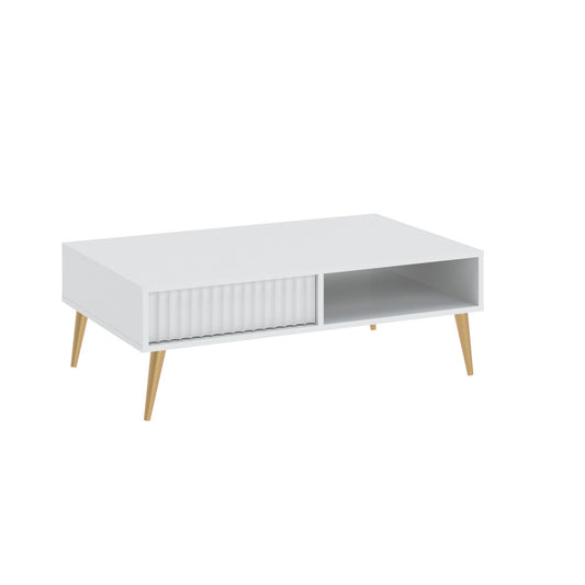 TABLE BASSE BARCELONE - 1 TIROIR - 1 NICHE (Copie)